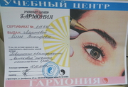 Волосковая техника исполнения бровей